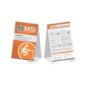 MSI Posture Tent Card
