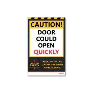 Door Could Open Quickly Poster