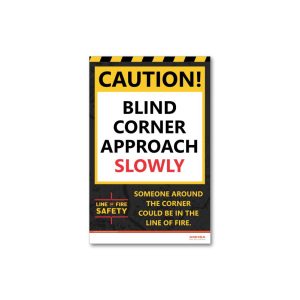 Blind Corner Approach Slowly Poster