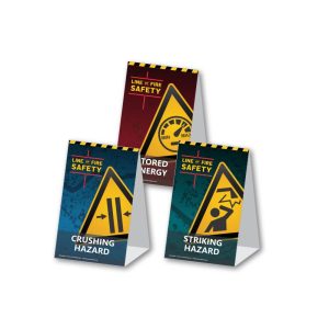 Line of Fire Tent Card Set